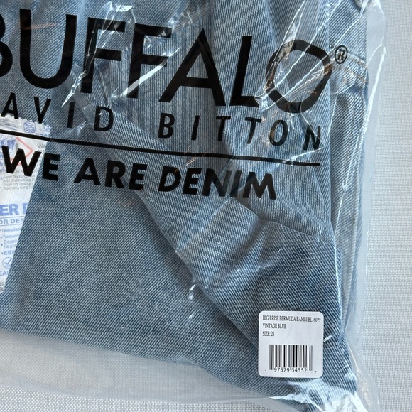 NWT Buffalo David Bitton High Rise Women's Bermuda Bambi Shorts - Picture 5 of 11